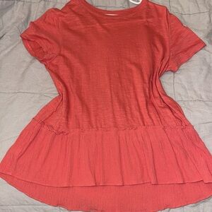 Loft Coral Blouse